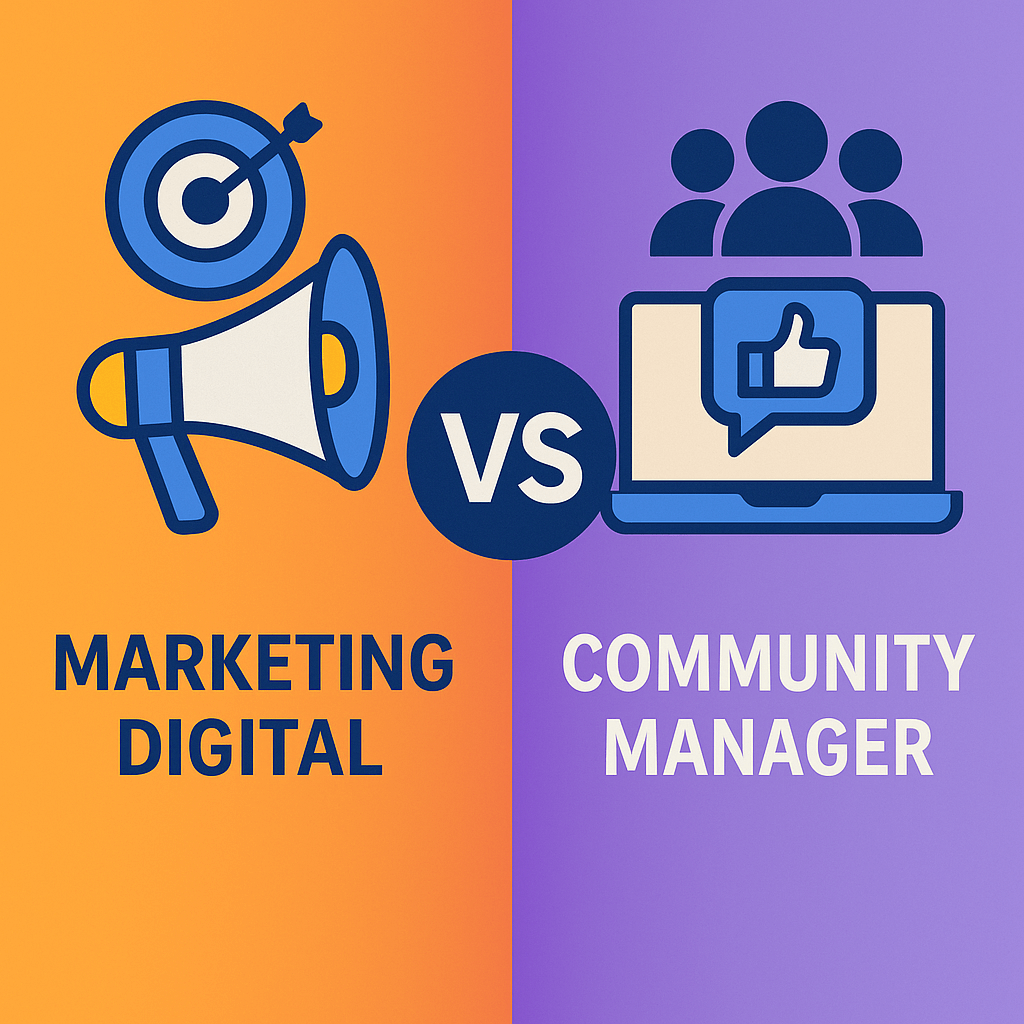 vs community manager y marketing digital