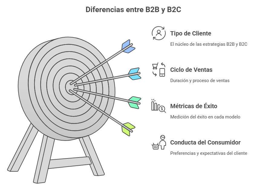 diferencias entre B2B y B2C