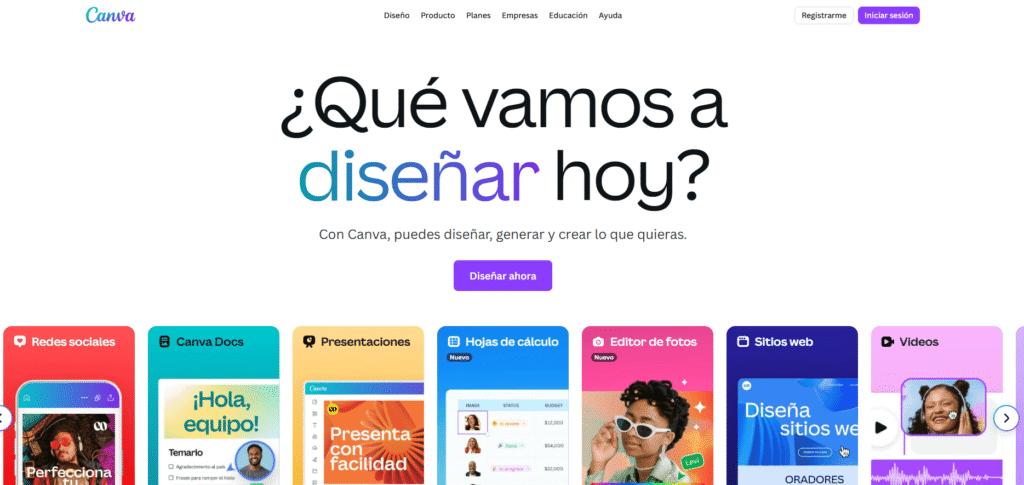pagina canva