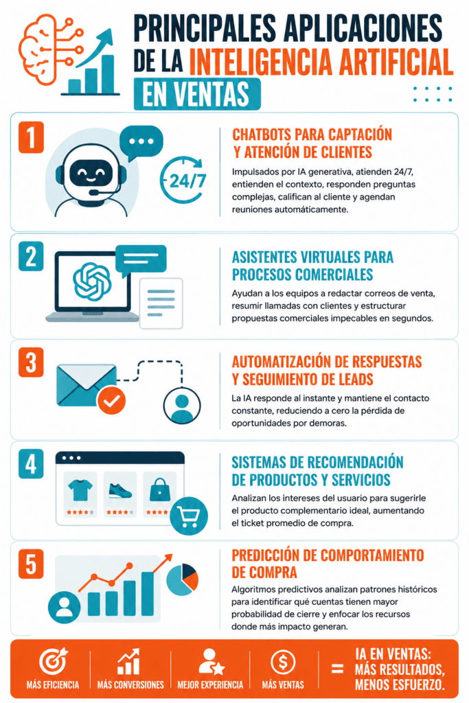 infografía IA para ventas